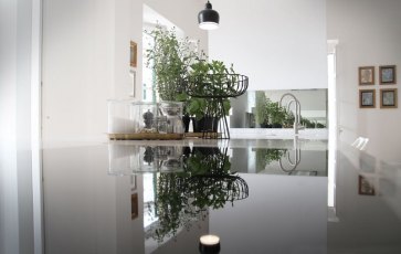 Arredamento gusto scandinavo.